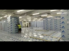 8M Combined Walk In Coldroom White Colorbond Restaurant Freezer Room